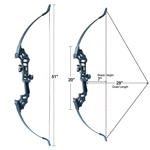 IS TONGTU Archery Bow Set Recurve Bow and Arrow Adult Set A - LXINDIA.COM