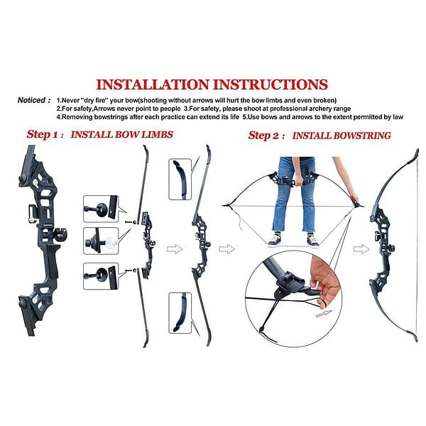 IS TONGTU Archery Bow Set Recurve Bow and Arrow Adult Set C - LXINDIA.COM