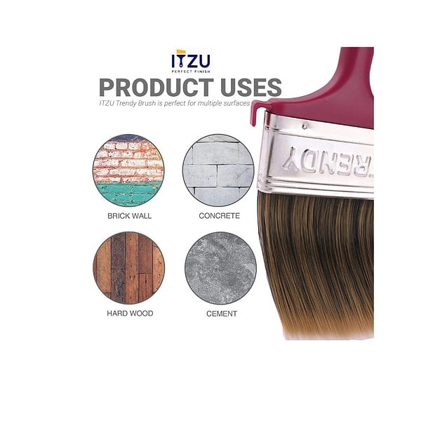 ITZU Trendy Paint Brush 75mm - LXINDIA.COM