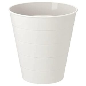 Ikea FNISS Plastic Open Top Waste Bin White - LXINDIA.COM