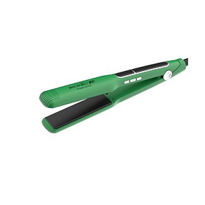 Ikonic 2 in 1 Straight n Curl Wide Hair Straightener Green - LXINDIA.COM