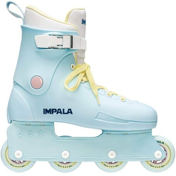 Impala Lightspeed Inline Skate Sky Blue Yellow - LXINDIA.COM