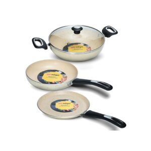 Impex Migo Non Stick 3 Pcs Cookware Set - LXINDIA.COM