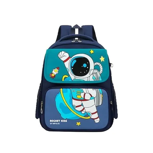 Impulse Astronaut 25L Unisex Stylish Water Resistant printed School Bag - LXINDIA.COM