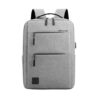 Impulse EmpowerElite 25L Unisex Water Resistant Travel Laptop Backpack with USB Charging PortGrey - LXINDIA.COM