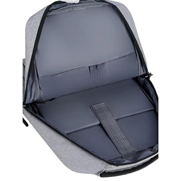 Impulse EmpowerElite 25L Unisex Water Resistant Travel Laptop Backpack with USB Charging PortGrey 3 - LXINDIA.COM