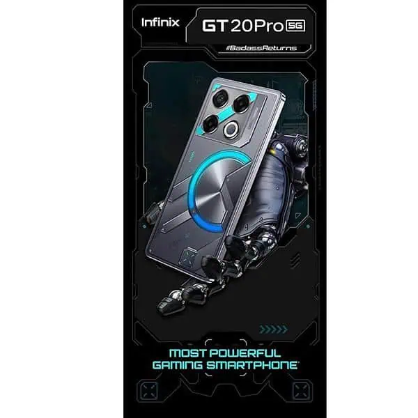 Infinix GT 20 Pro 5G Mecha Blue 8GB RAM 256GB Storage 2 - LXINDIA.COM