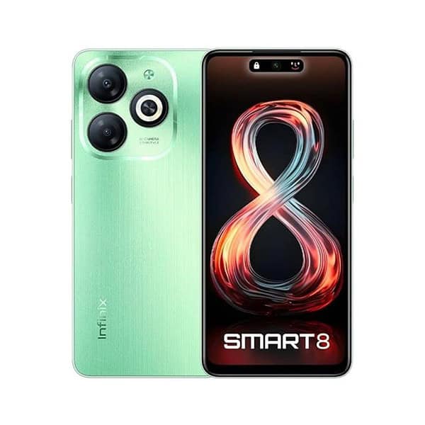 Infinix Smart 8 HD 64 GB 3GB RAM Crystal Green - LXINDIA.COM