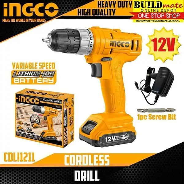 Ingco Li Ion Cordless Drill2 - LXINDIA.COM