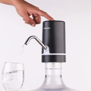 InstaCuppa Automatic Water Dispenser For 20 Liter Cans Black - LXINDIA.COM