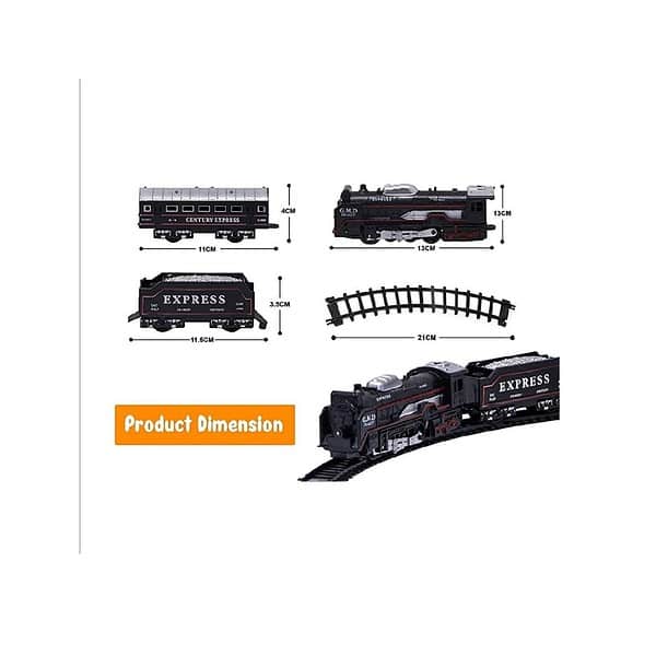 Ixora Electric Express Train Set 13 PCs 01 - LXINDIA.COM