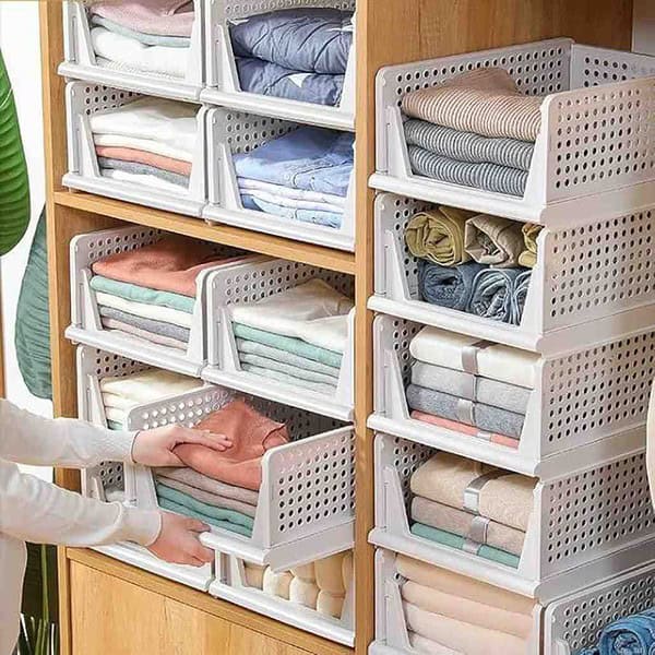 JD Fresh 12 Peices Clothes Organizer - LXINDIA.COM