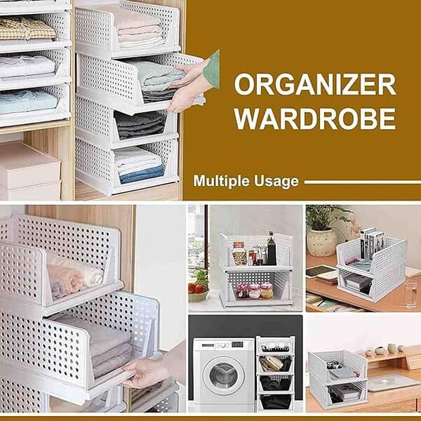 JD Fresh 12 Peices Clothes Organizer 2 - LXINDIA.COM