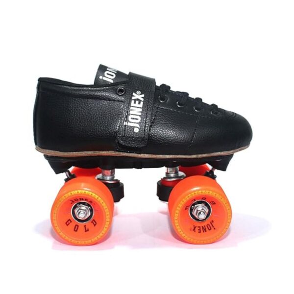 JJ Jonex Shoe Skates Shoe Skates for Kids Fix Body Shoe Skates Black Gold - LXINDIA.COM