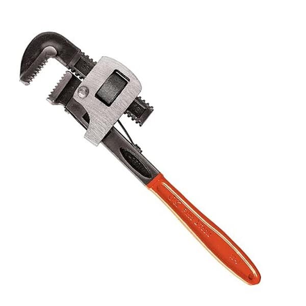 JK Super Drive 10 Inch Pipe Wrench with Corrugated - LXINDIA.COM