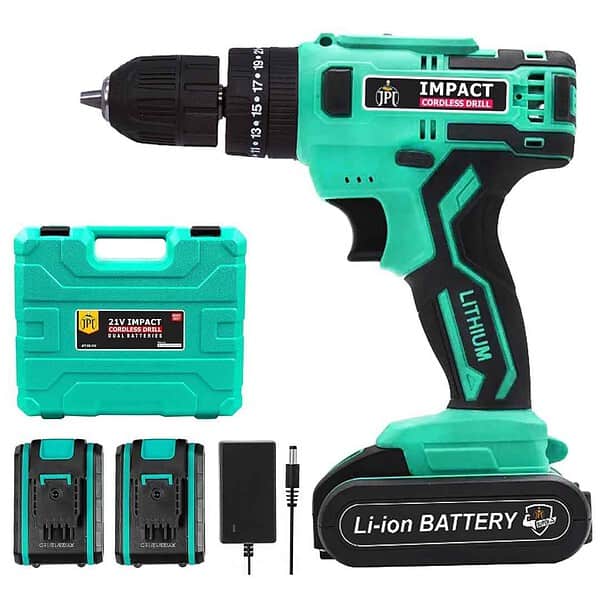 JPT Portable Cordless Drill Machine 25 Nm Torque - LXINDIA.COM