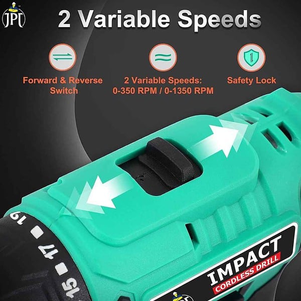 JPT Portable Cordless Drill Machine 25 Nm Torque1 - LXINDIA.COM