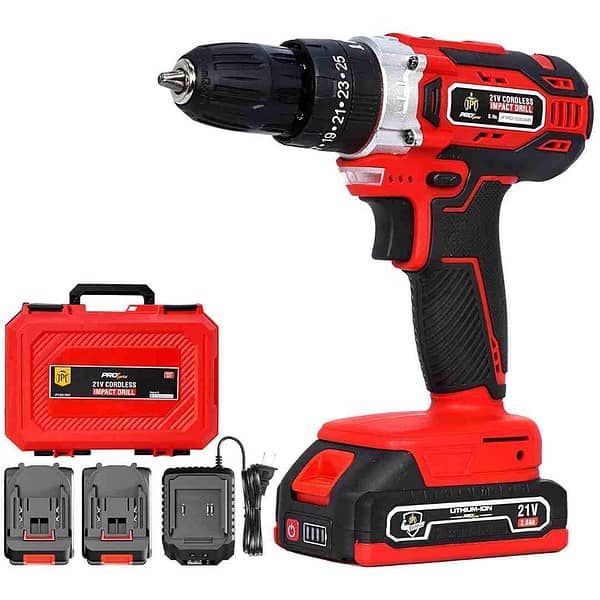 JPT Pro Series 21V Cordless Drill Machine - LXINDIA.COM