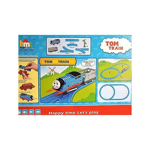 Jack Royal Battery Operated HMC Tomas Toy Train Track Set 02 - LXINDIA.COM