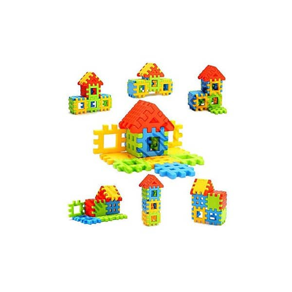 Jambuwala Enterprise Blocks Game 72 Pcs Toy Building Blocks 2 - LXINDIA.COM