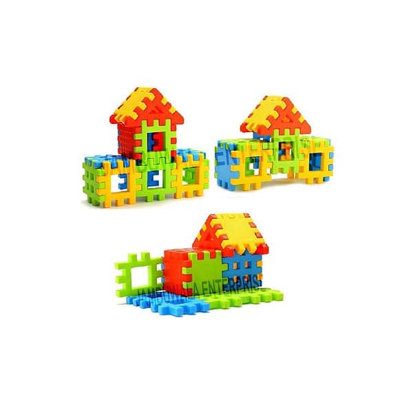 Jambuwala Enterprise Blocks Game 72 Pcs Toy Building Blocks 3 - LXINDIA.COM