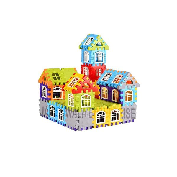 Jambuwala Enterprise Blocks Game 72 Pcs Toy Building Blocks - LXINDIA.COM