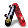 Jaspo Black Duck Fibre Skateboard 26X6.5 Inch Gunshot Fiber - LXINDIA.COM