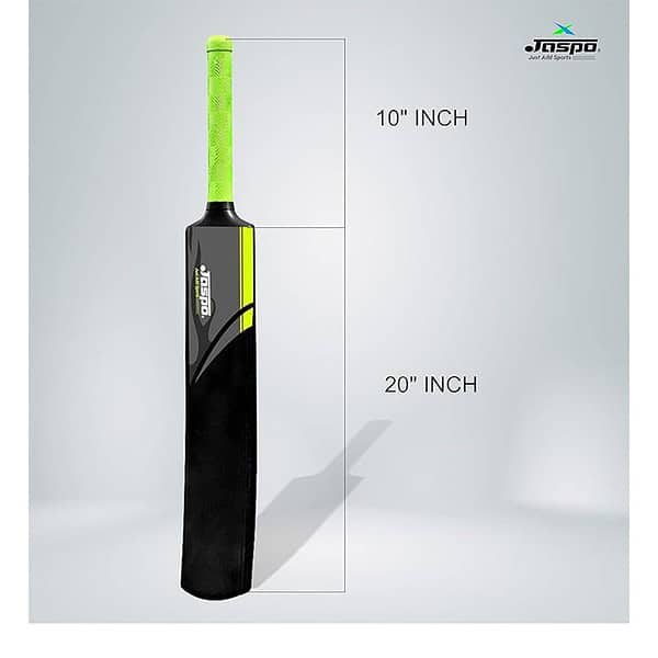 Jaspo CRIC Addict Plastic Cricket Bat Set Combo with Soft Cricket Ball for Kids Size 58years and Above 2 - LXINDIA.COM