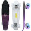 Jaspo Candy Kids Skateboard Black Purple 22x 6 - LXINDIA.COM