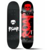 Jaspo Experts 26 x 7.5 Canadian Maple Premium Skateboard Red Black Uv Print - LXINDIA.COM