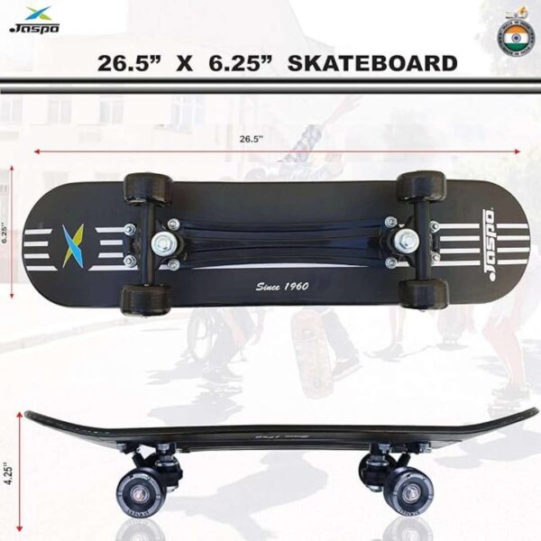 Jaspo Hurricane Classic 26.5 x 6.25 Skateboard 1 - LXINDIA.COM