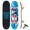 Jaspo New York Dreams 31 X 8 Inches Canadian Maple Skateboard Silver - LXINDIA.COM