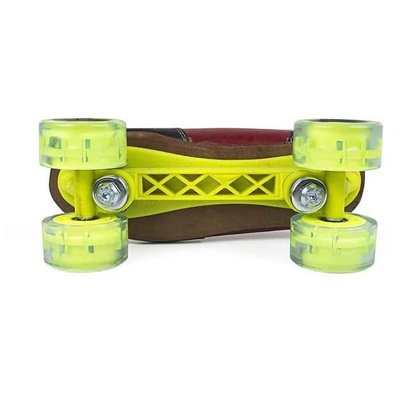 Jonex Professional Fluorescent Leather Shoe Skates Size 1 2 - LXINDIA.COM