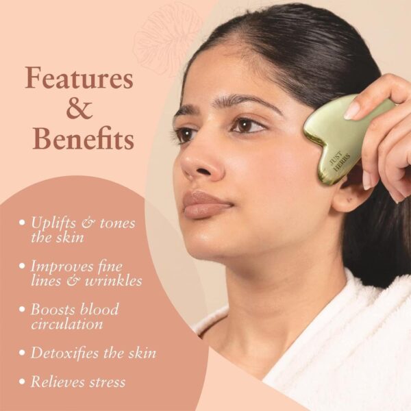 Just Herbs Kansa Gua Sha Face Massage Tool2 - LXINDIA.COM