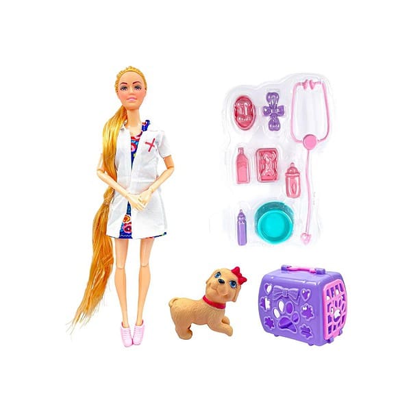 K V Toys Alia Doll Set Nurse Kit Style Blue 2 - LXINDIA.COM