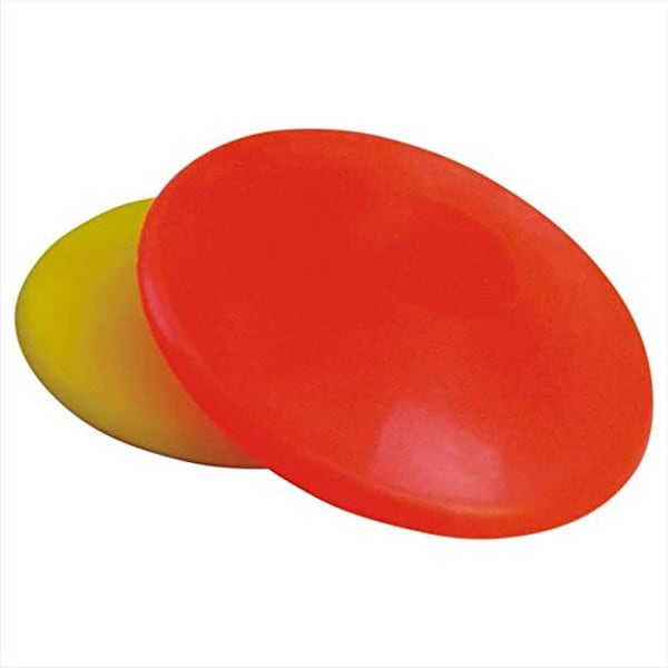 KITSAWS Sports PVC Rubber Discus Throw 500gm Multicolour for Kids 1 - LXINDIA.COM