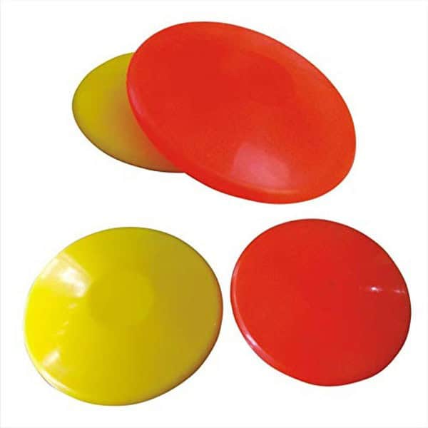 KITSAWS Sports PVC Rubber Discus Throw 500gm Multicolour for Kids - LXINDIA.COM