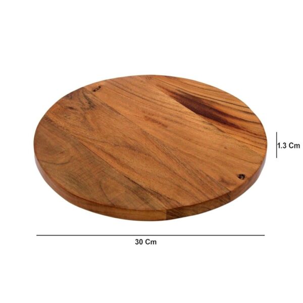 KLEO Wooden Round Chopping Board1 - LXINDIA.COM