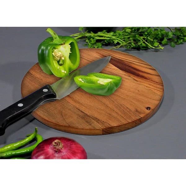 KLEO Wooden Round Chopping Board2 - LXINDIA.COM