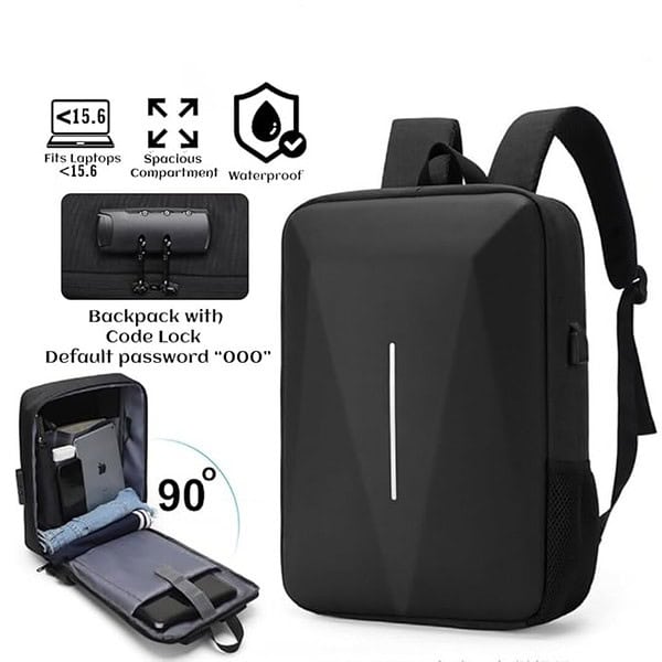 KLIFFOO Anti Theft Hard Shell Laptop Backpack 1 - LXINDIA.COM