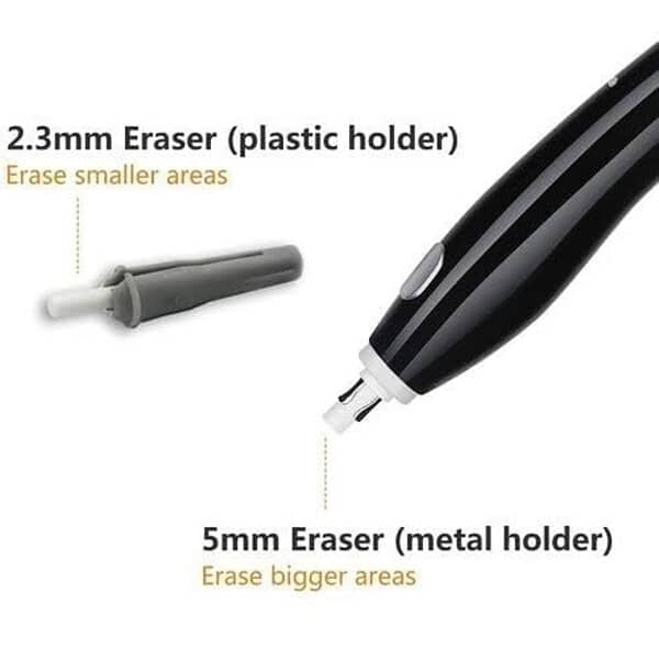 KRYTONE 1 Pcs Electric Eraser with 17 Eraser Refills1 - LXINDIA.COM