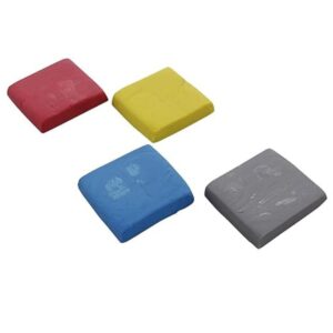 Kabeer Art Colorful Kneadable Art Eraser Small Pack of 4 Piece - LXINDIA.COM