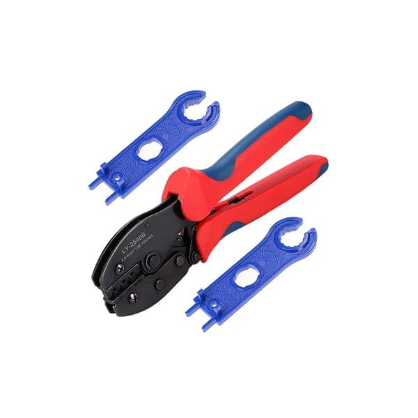 Kenbrook Solar MC4 Crimping Tool with MC4 Wrench Spanner 1 PLUS 1 Pair Wrench - LXINDIA.COM