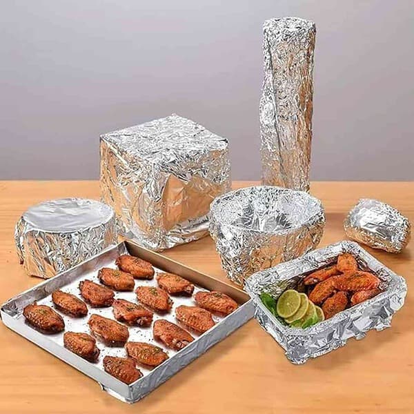 KhuHap Aluminium Silver Foil Paper for Food Wrap 2 - LXINDIA.COM