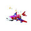 Kiddie castle Bump andGo Action Musical Airplanes Toy with Flashing Lights and Sounds - LXINDIA.COM