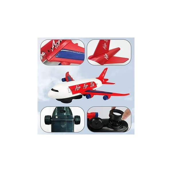 Kiddie castle Bump andGo Action Musical Airplanes Toy with Flashing Lights and Sounds B - LXINDIA.COM