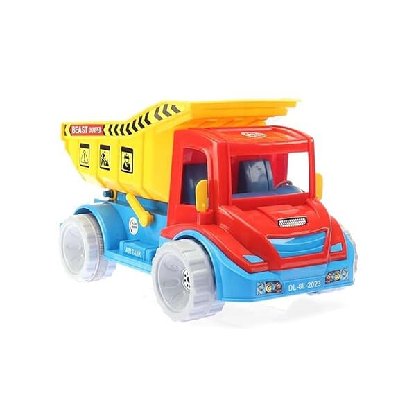 Kiddie castle Friction Beast Dumper Truck Toy with Openable Dump - LXINDIA.COM