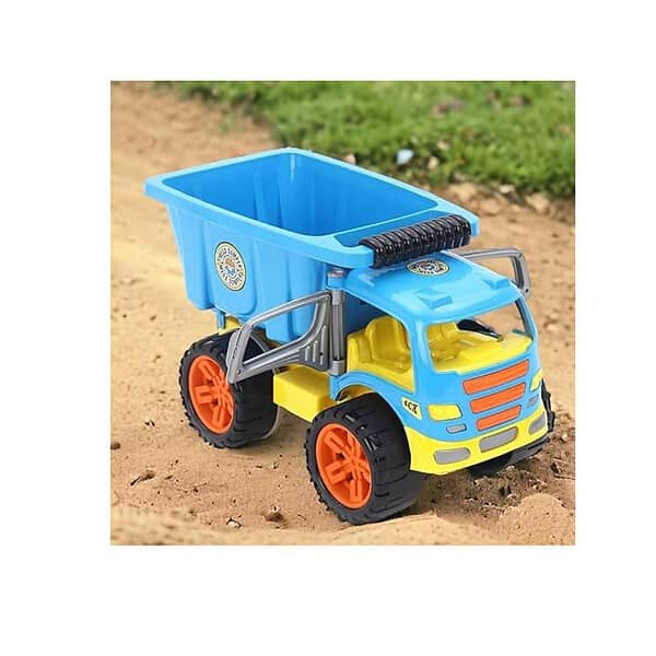 Kiddie castle Friction Jumbo Dumper Truck Toy with Openable Doors and Dump A - LXINDIA.COM