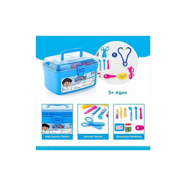 KiddyBuddy Little World Durable Doctor Set 02 - LXINDIA.COM