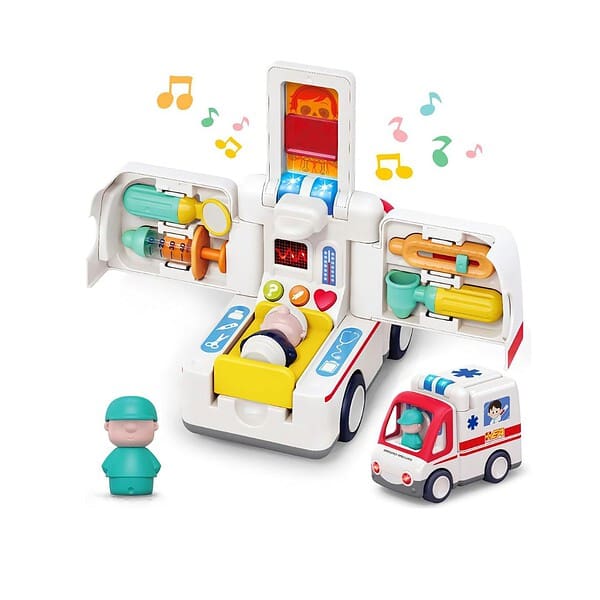 Kiditos Ambulance Toy Car Kids Doctor Kit 1 - LXINDIA.COM